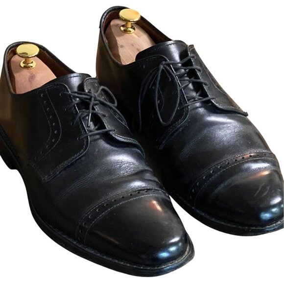 Allen Edmonds Men\'s Dress Shoes 9.5M Clifton Black Leather Cap Toe main image 4